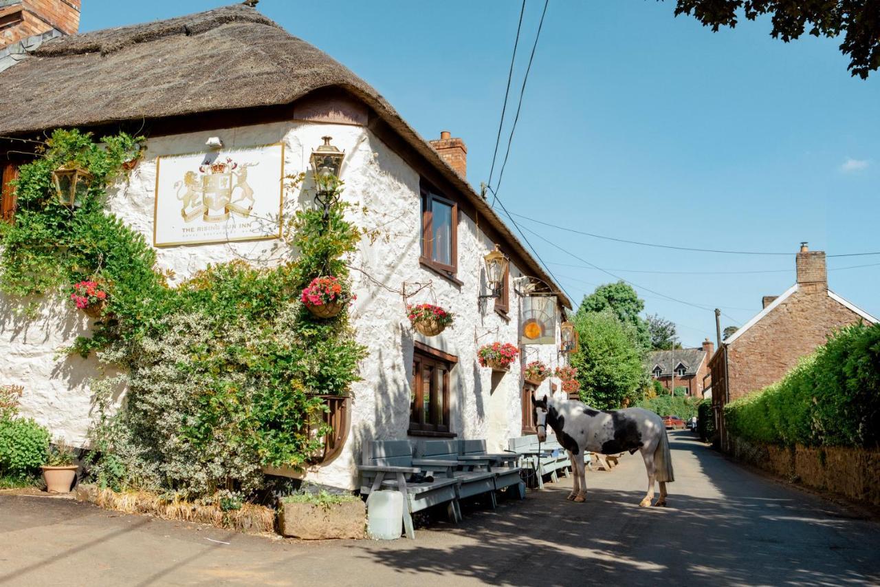 The Rising Sun Inn West Bagborough Exteriér fotografie